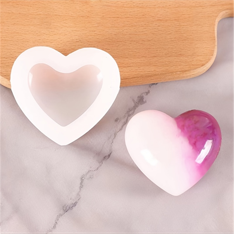3d Woven Heart Silicone Mold Heart Shaped Candle Handmade - Temu