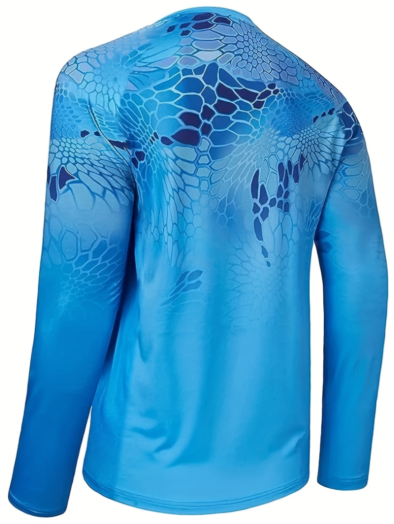  Sportneer Camisas de sol para hombre: UPF 50+ sudadera con  capucha para el sol, camisa de pesca ligera con protección UV, SPF de manga  larga, natación, senderismo, al aire libre, Azul 
