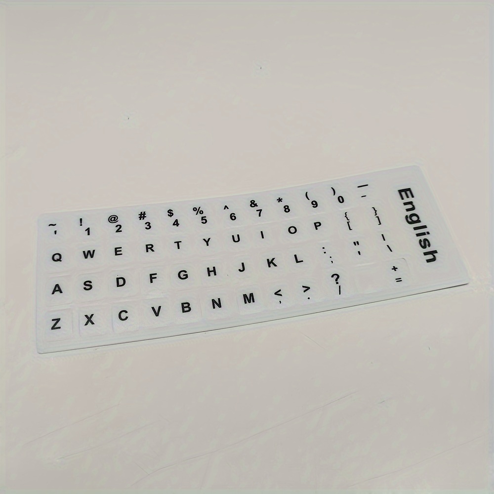 Pegatinas Teclado Letras En Inglés Accesorios Computadora - Temu Chile