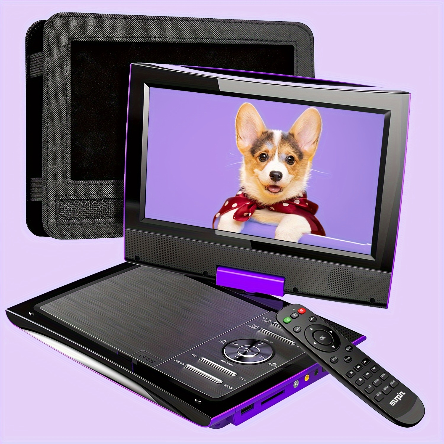 10.5インチ ポータブルDVDプレーヤー 新型