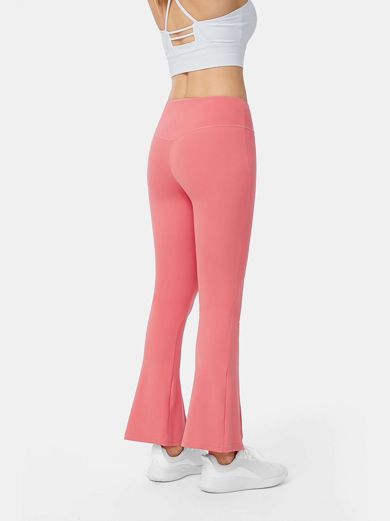 Yoga Pants With Slits At Bottom