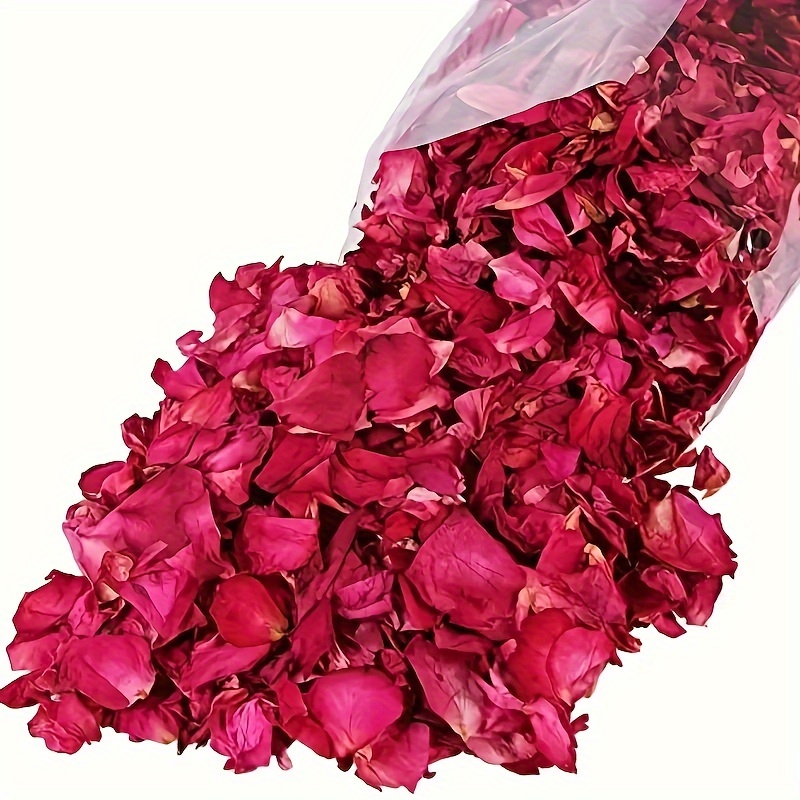 1000pcs Silk Cloth Simulation Petals Artificial Flowers Rose Petal Roseleaf for Wedding Valentine's Day (Black), Multicolor