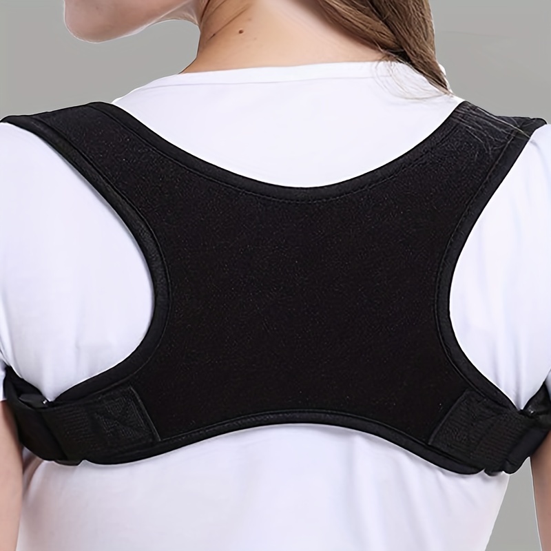 Posture Corrector Upper back Brace High Support Adjustable - Temu