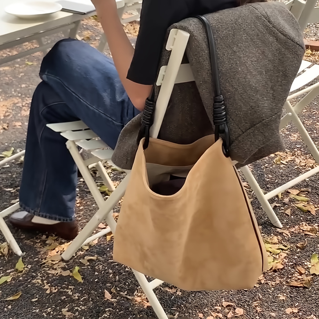 Large Capacity Pu Shoulder Bag New Autumn & Winter Tote Bag