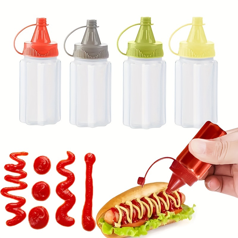 Mini Sauce Bottles Mini Ketchup Bottles Condiment Squeeze - Temu