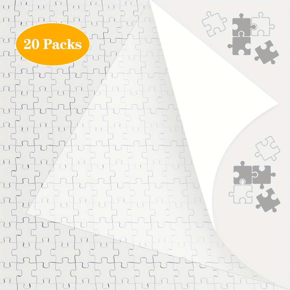 12 Fogli Puzzle Saver Peel Puzzle Foglio Di Colla Supporto Adesivo  Trasparente Jigsaw Puzzle Colla Supporto Autoadesivo Per Puzzle