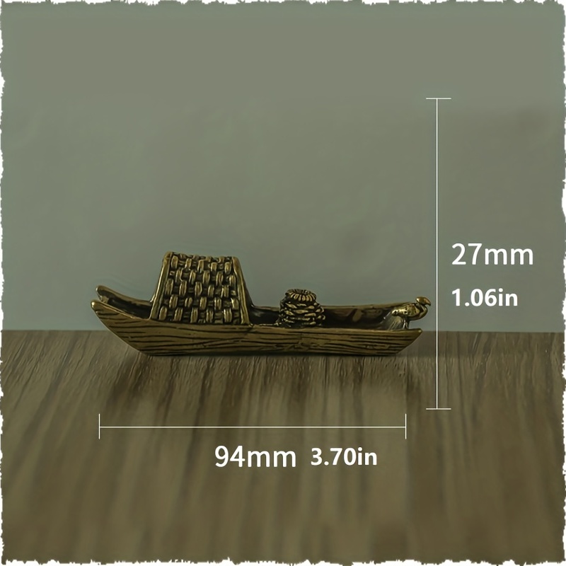 Mini Fishing Boat Incense Burner