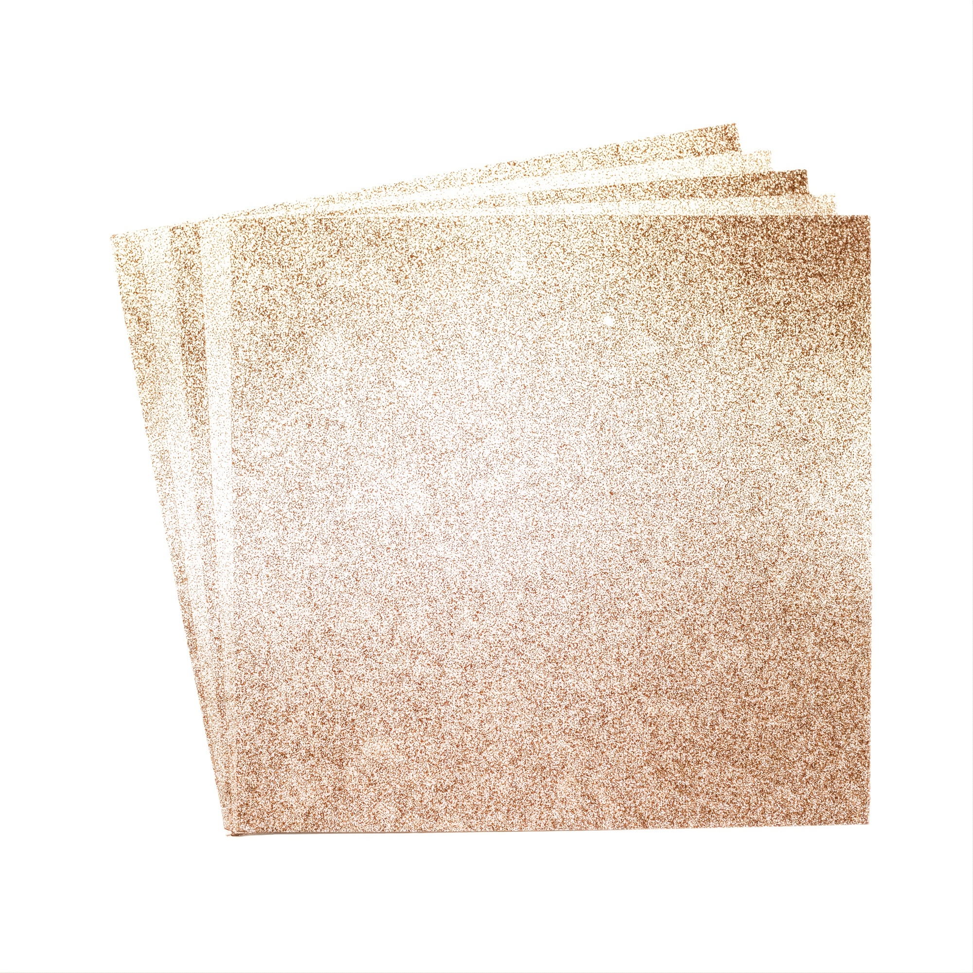 Champagne Glitter Cardstock, 250gsm, 4 Sheets