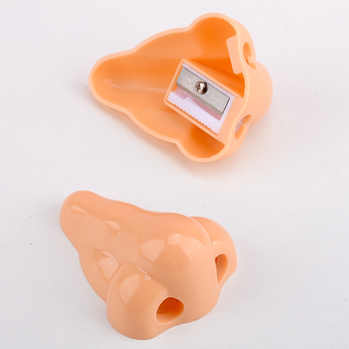 Nose Shape Pencil Sharpener School Supplies Manual Pencil - Temu