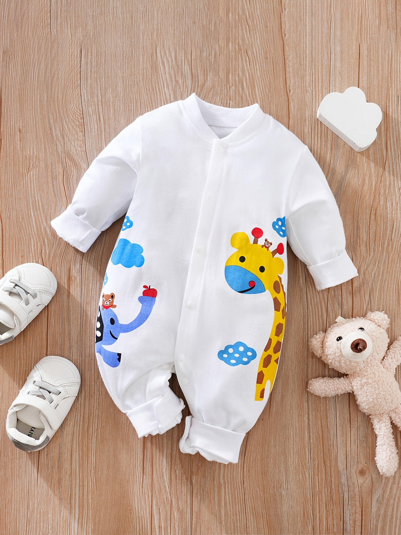 Cotton Boy Baby Clothes - Temu