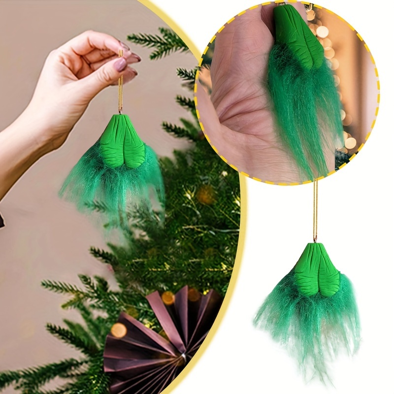 Green Feather Christmas Tree