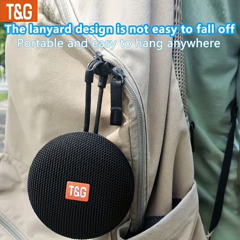T&G 352 Outdoor Portable Cycling Wireless Speaker, TWS Stereo Waterproof  Subwoofer Pole Hands-Free Call/FM/TF Card/U Disk, Connect With Mobile  Phone/Tablet/TV. Music Player, Connect Within 10M/32.8FT