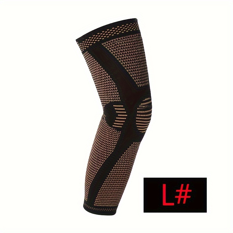 SHENGYADE Copper Knee Braces - Compression Sleeves For Knee Pain, Meniscus Support, Running