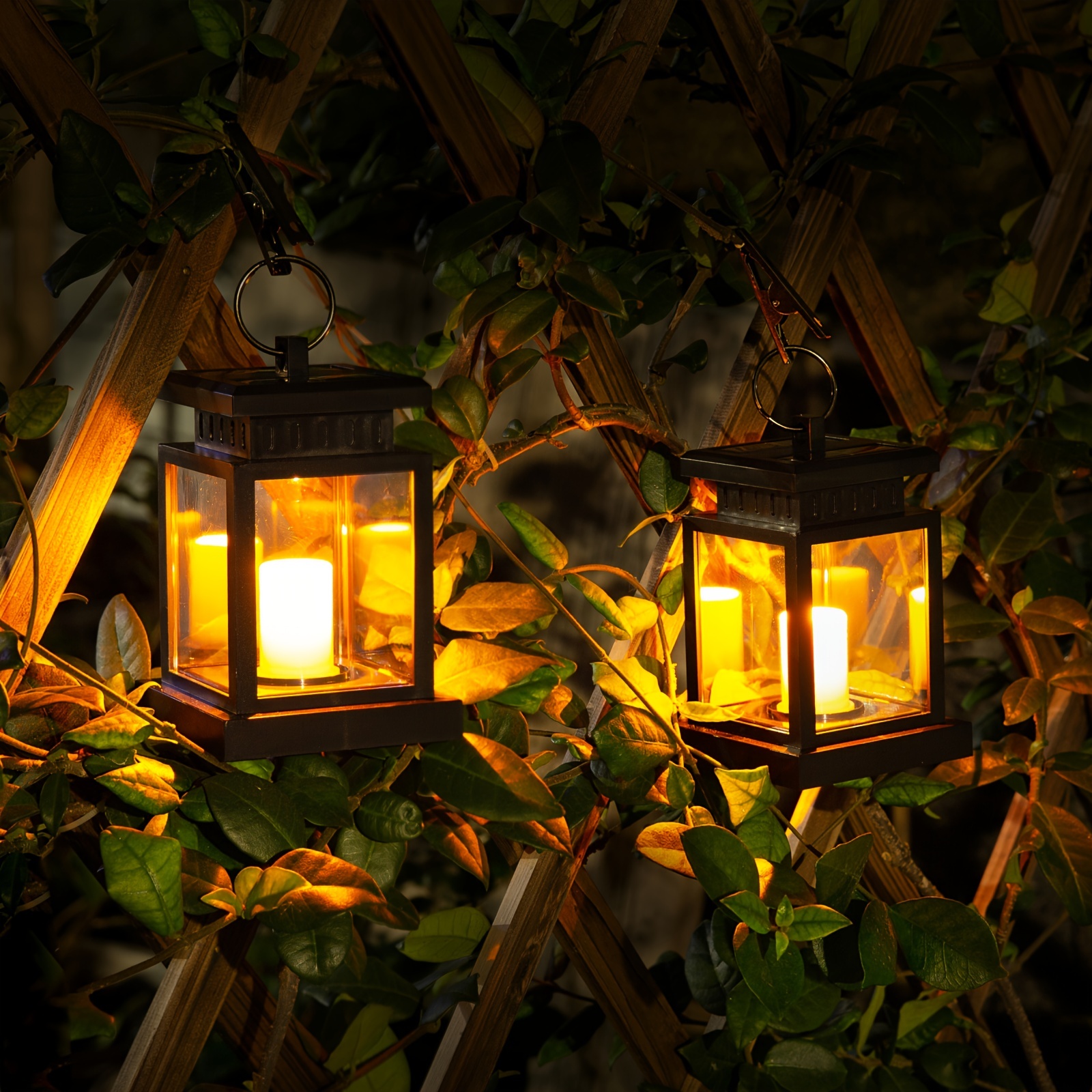 Led Retro Lanterns Garden Ambiance Decorative Lights Classic - Temu