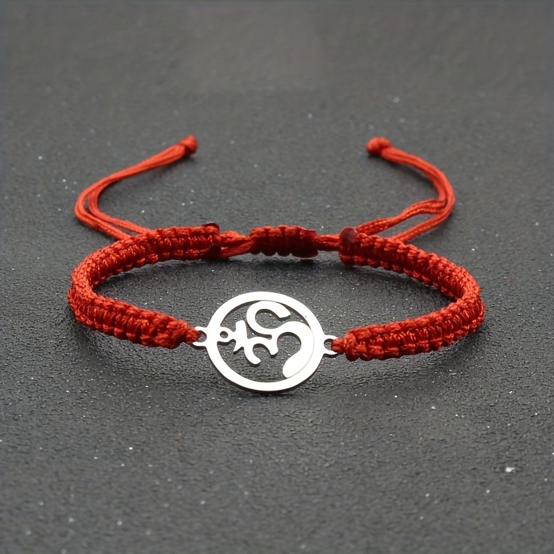 Stainless Steel OM Bracelet for Couples