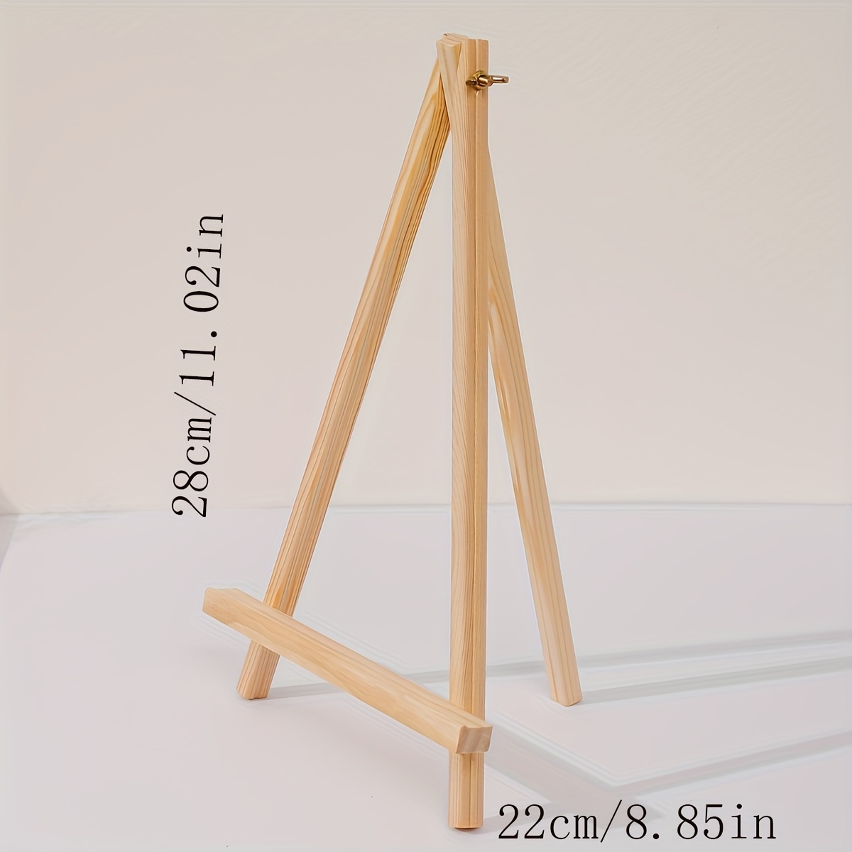 1pc Rack Stand, Log Color Wooden Frame, Small Painting Rack, Painting  Board, Desktop Oil Painting Rack, Student Professional Painting Board,  Painting