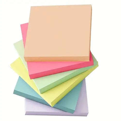  (24 Pack) Sticky Notes 3x3 in Post Bright Stickies Colorful  Super Sticking Power Memo Pads, Strong Adhesive, 74 Sheets/pad : Office  Products
