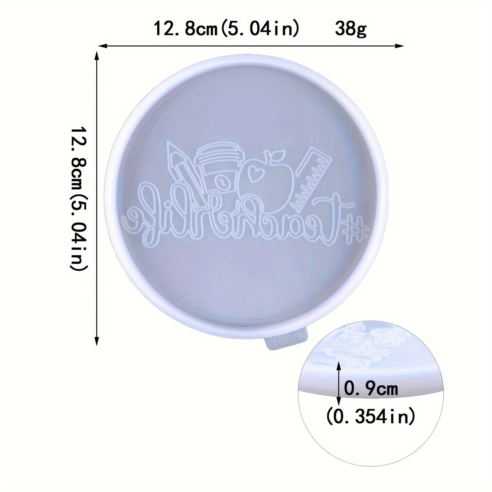 Silicone Coaster Molds for Resin