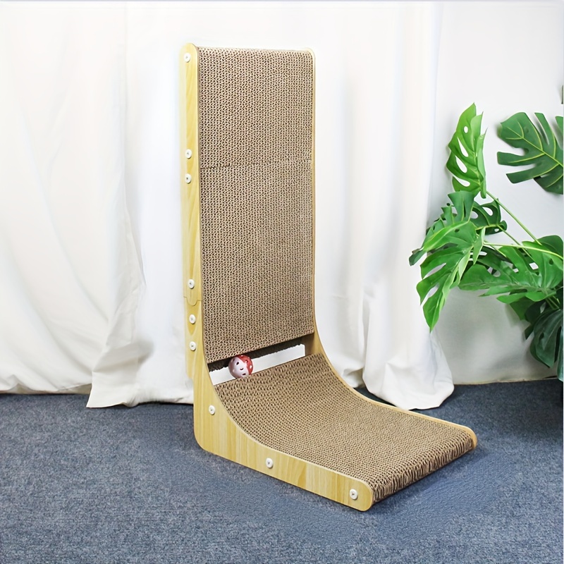 Cat Scratcher L Shape Cat Scratchers For Indoor Cats Scratch Temu