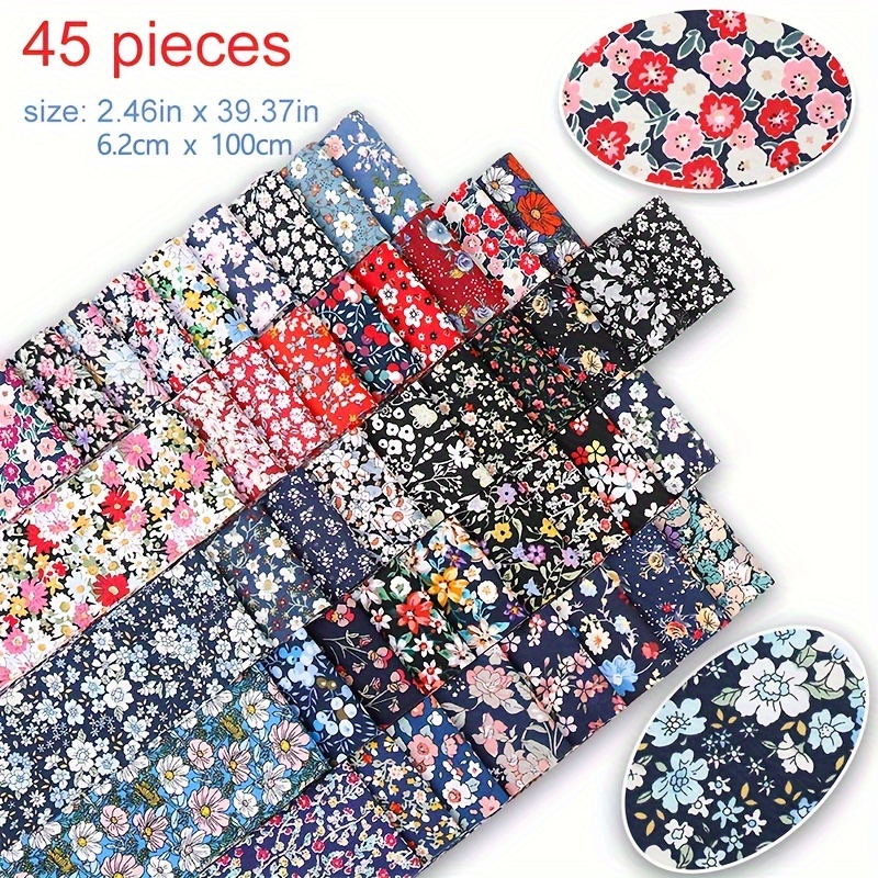 Roll Fabric, Dark Color Crushed Flower Fabric Quilting Strips, Cotton Roll  Fabric Strips For Quilting, Patchwork Craft Cotton Quilting Fabric,  Patchwork Fabric Sets With Different Patterns(random Patterns) - Temu New  Zealand