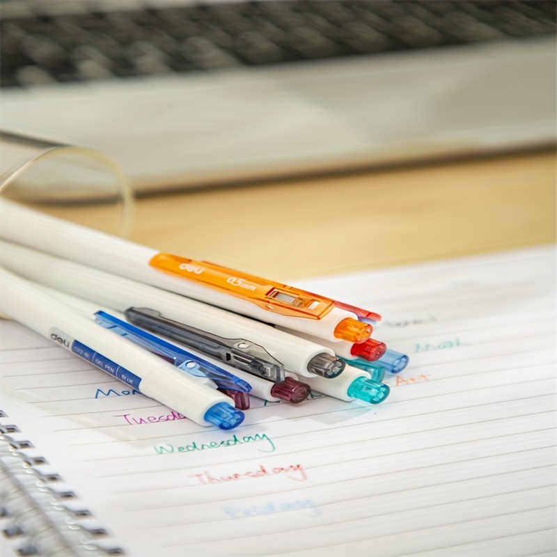 Retractable Gel Ink Pens: Smooth Writing Extra Fine Point - Temu