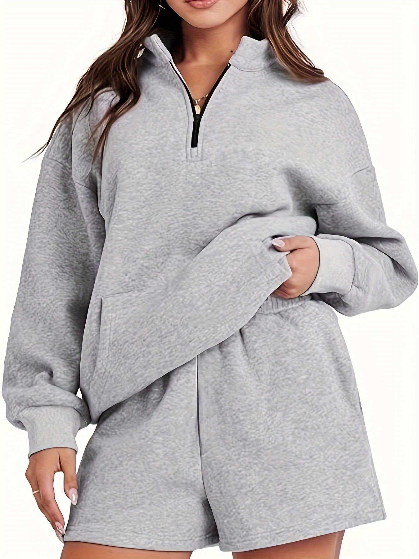 Oversized Womens Two Piece Tracksuit Set In For Casual And Sport