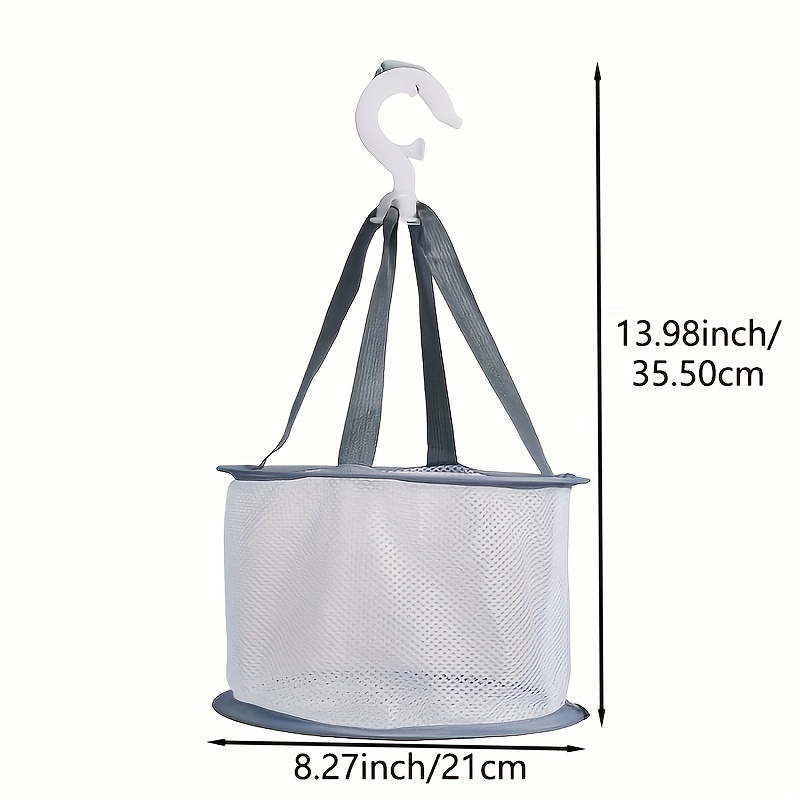 Drying Net Bag Foldable Quick Dry Underwear Bra Drying Net Bag with  Windproof