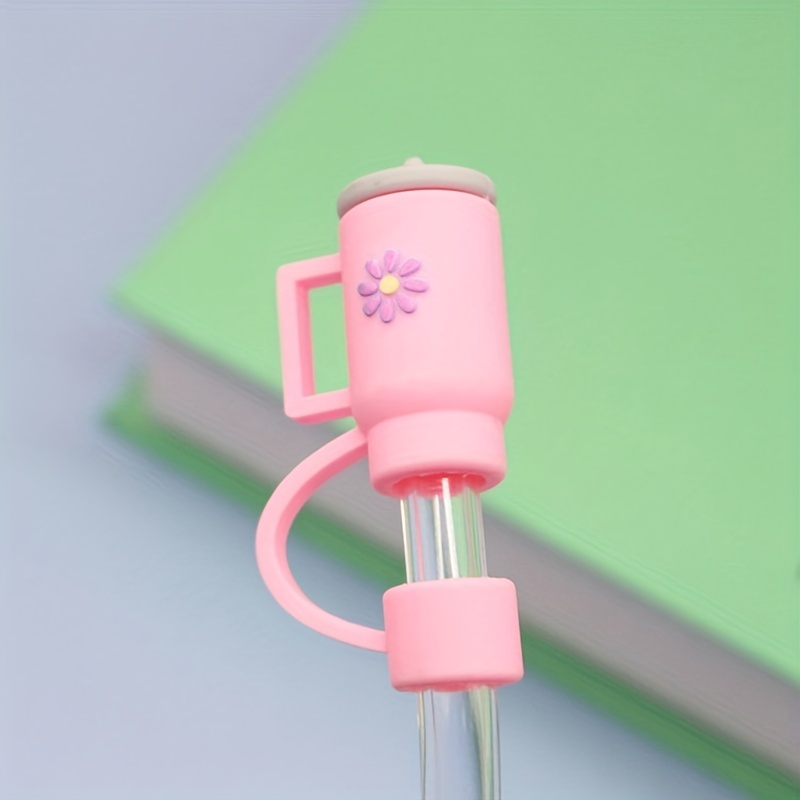 Splash Proof Plugs Cover Reusable Summer Drinking Dust Cap Straw Stopper  Straw Sealing Tools Straw Plug Drink Milk Tea Cute Ins - AliExpress