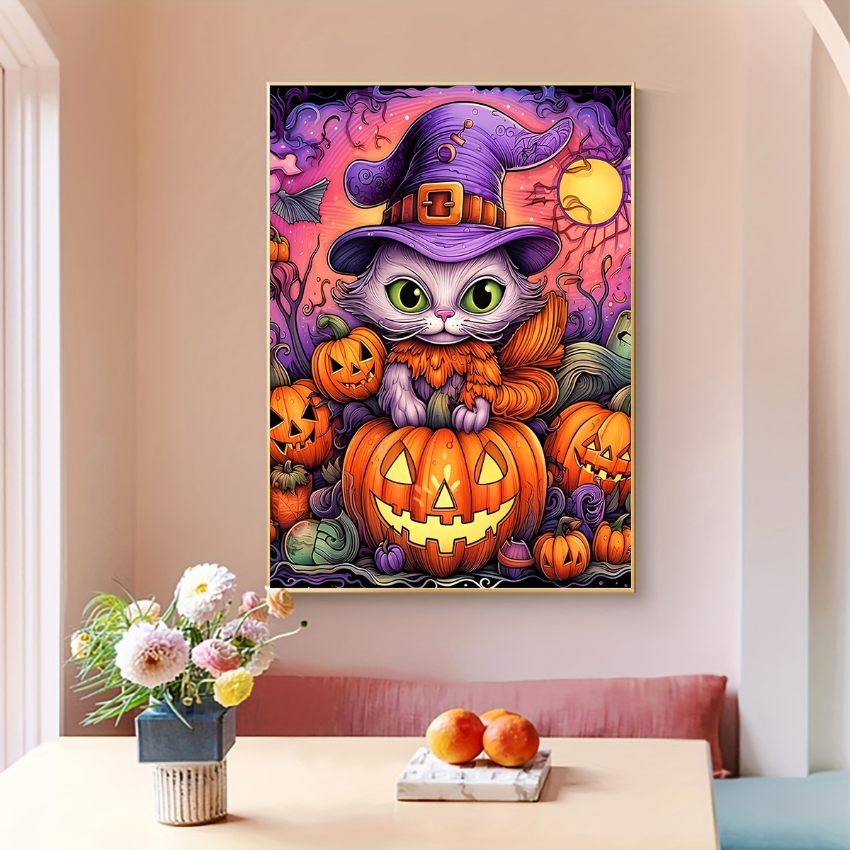 Diamond Painting - Halloween Cats 