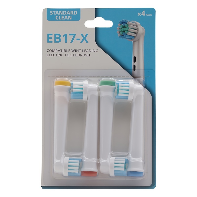   - Braun Oral-B EB17-4 Power Toothbrush  Replacement Brush Heads