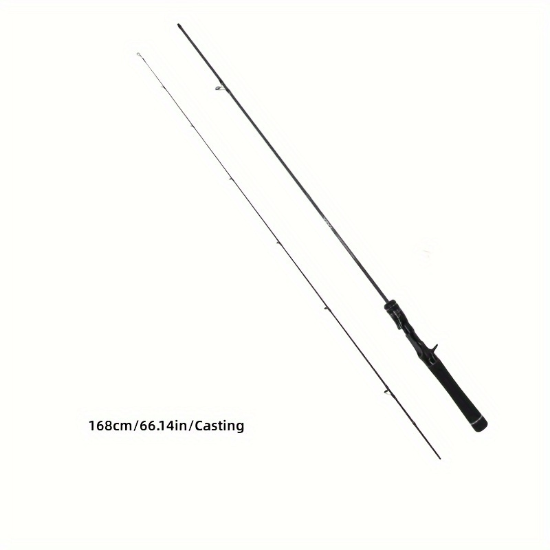 168cm Lightweight Fishing Rod Carbon Fiber Spinning/casting - Temu