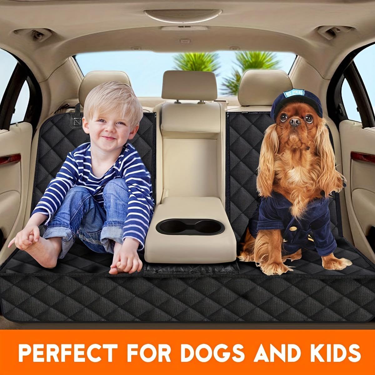 Fundas Asiento Coche Perros Coches Camiones Suv Impermeable - Temu Spain