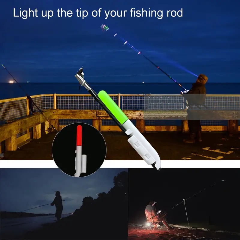 Led Glow Sticks Fishing Led Night Fishing Strike Alert Glow - Temu