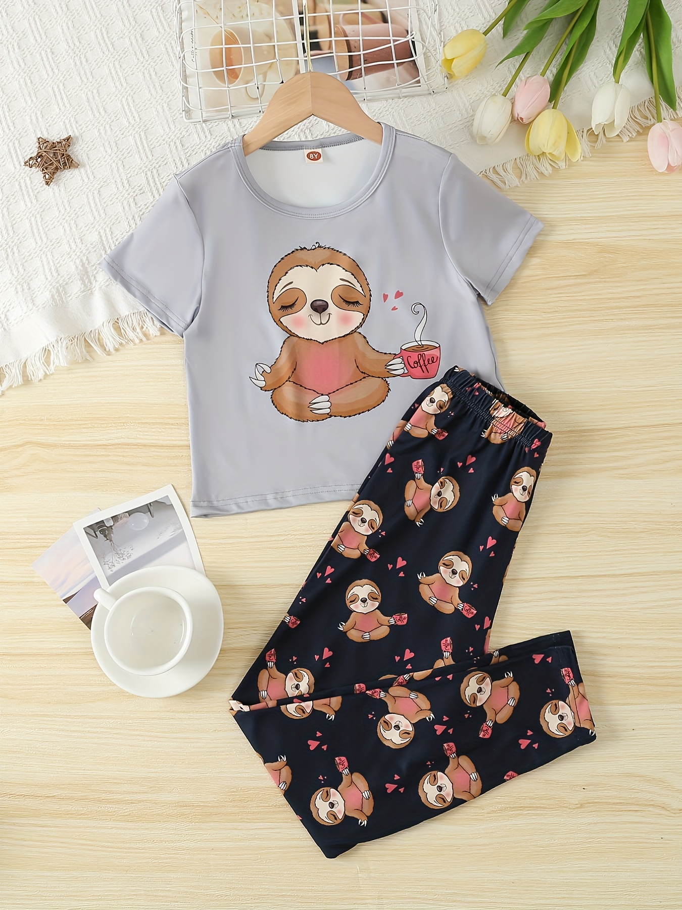 Sloth discount pyjamas kids