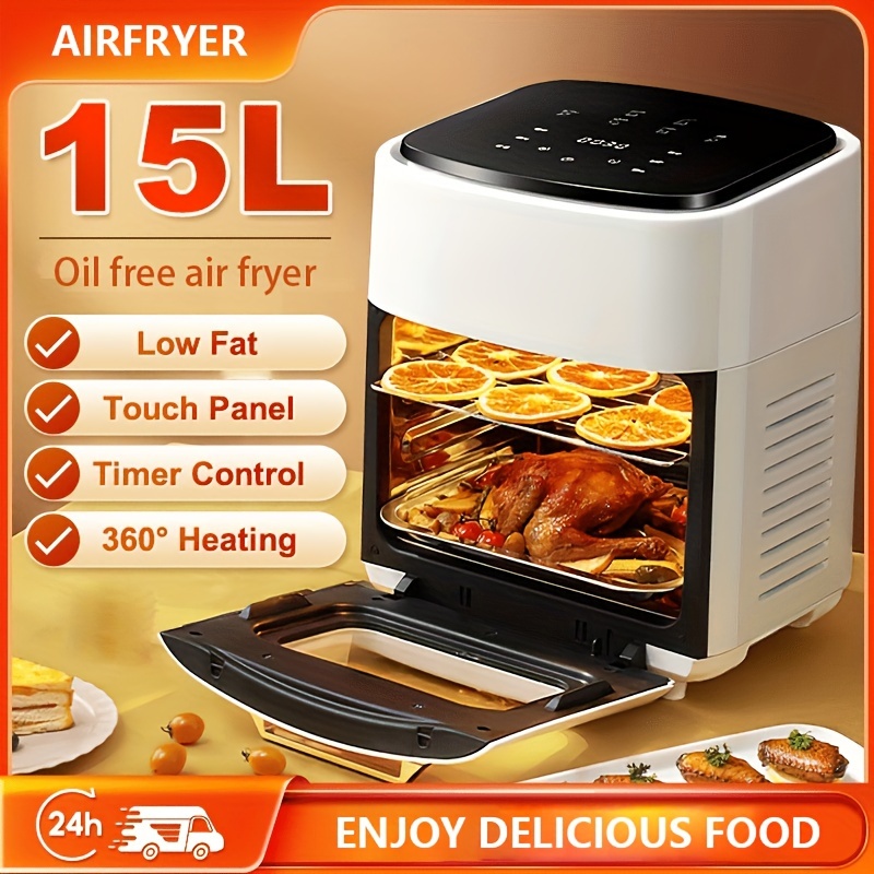 Air Frying Oven With Touch Control Panel Cook Healthier - Temu