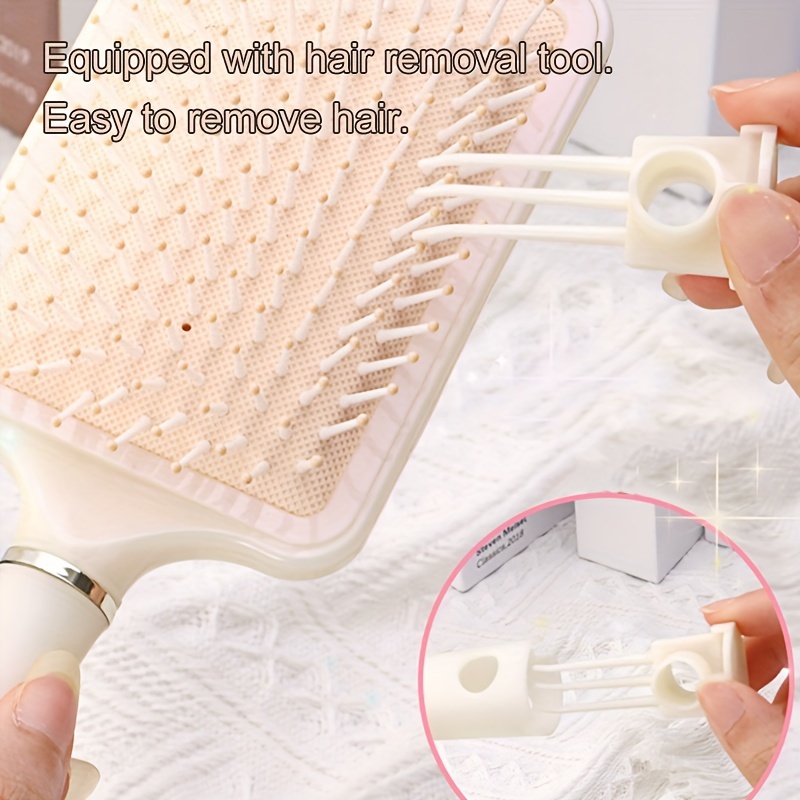 Qoo10 - [Week Deal] 1 Pcs Boxed Comb Fluffy Air Cushion Scalp Massage Hair  Bru : Hair Care