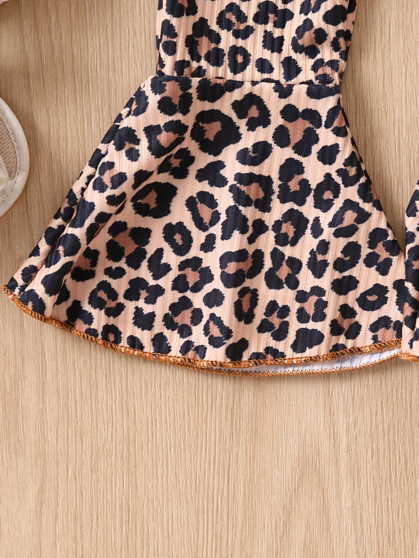 Leopard print 2024 mini skirt jumpsuit