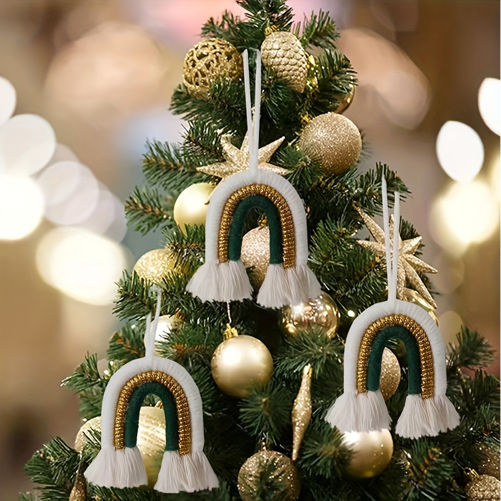  Christmas Tree Decorations Ornaments Charm Xmas Tree Hanging  Decoration Ornament Decorated Tiny Aesthetic Indoor Outdoor 2023 for  Christmas Tree Party Home Holiday Decor Gifts Clearancce : Home & Kitchen