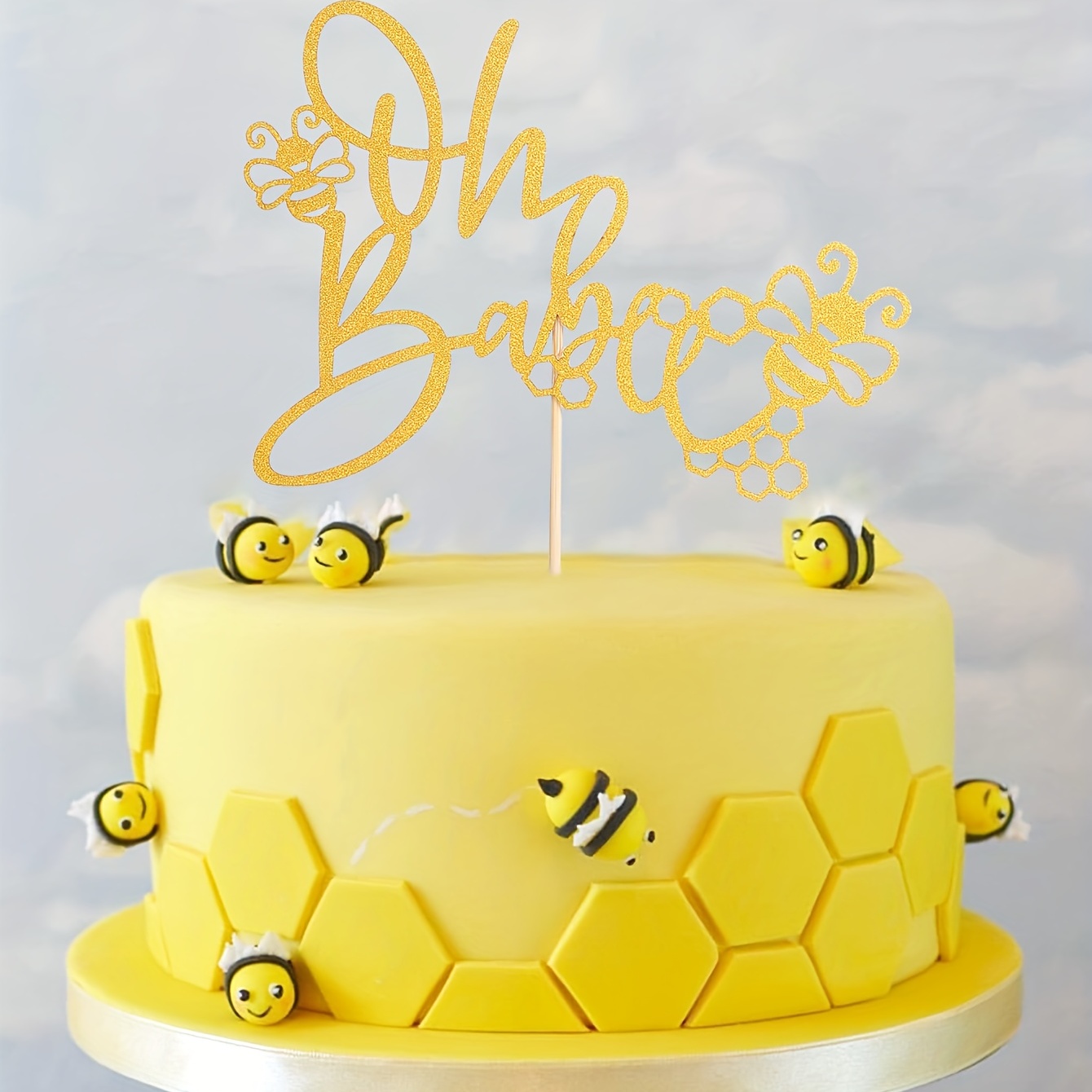 Mommy To Bee Bee Cake Topper Swab Maternity Party Decoration - Temu