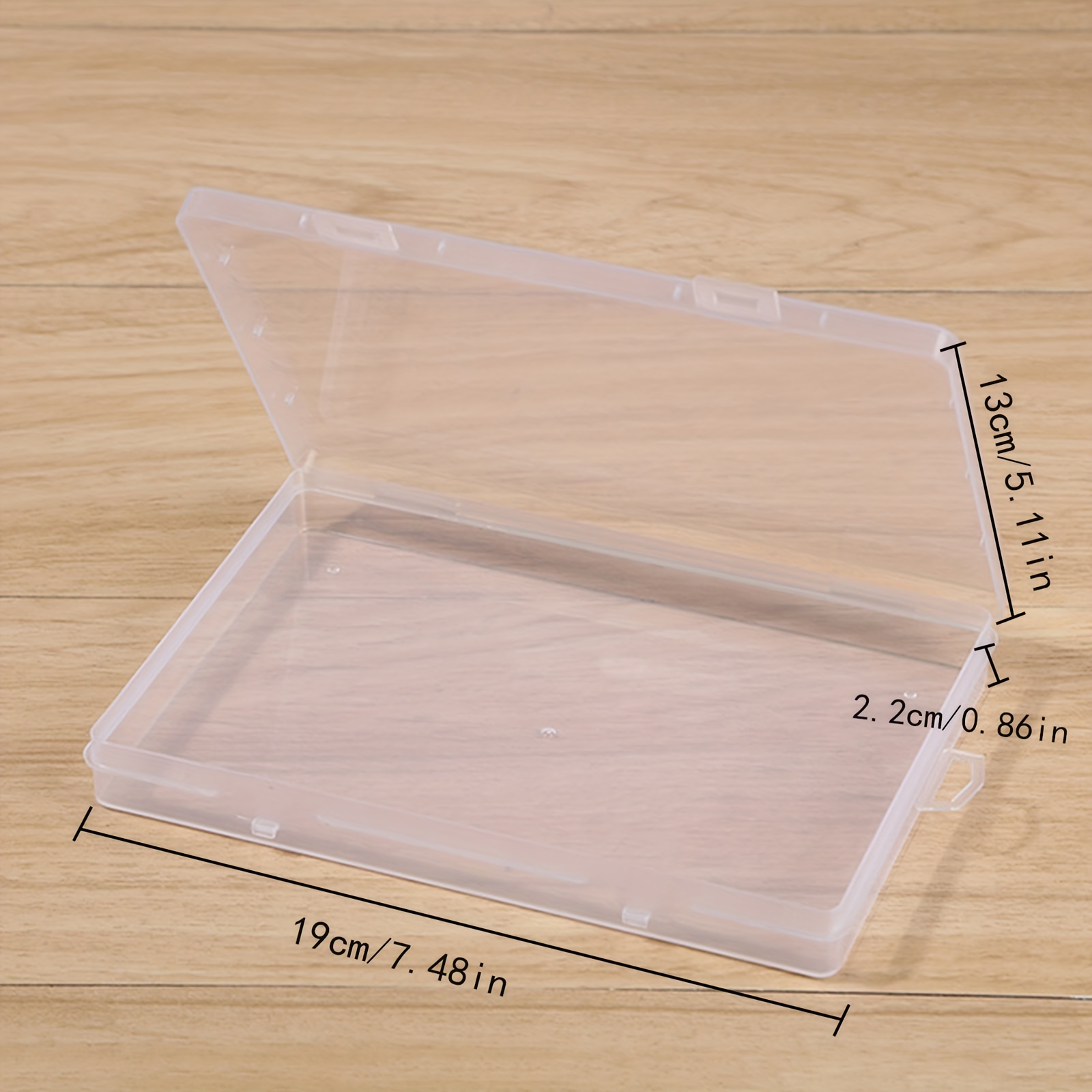 Clear Organizer Box Adjustable Dividers Plastic Compartment - Temu  Philippines