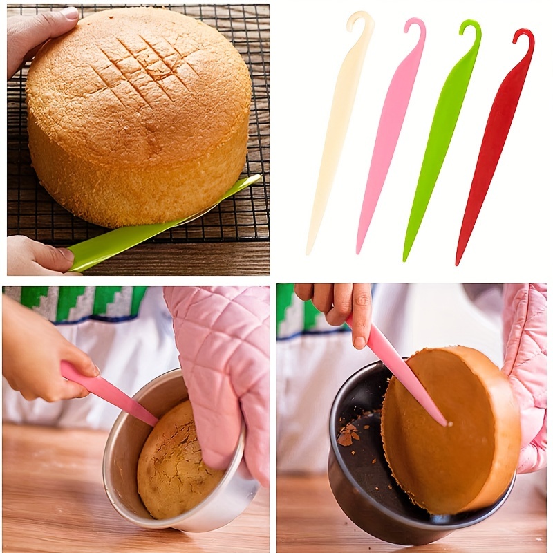 kitchen tools cake stripping knife baking chiffon cake plastic release tool  baking tools accessories