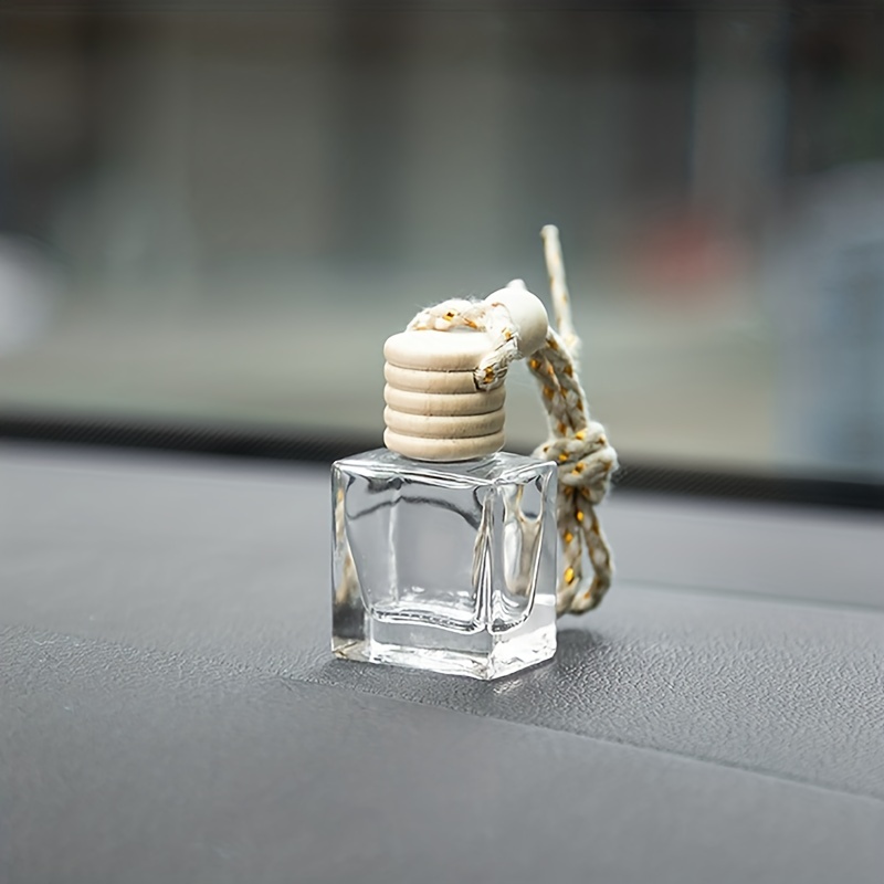 Car Perfume Pendant Car Aromatherapy Empty Bottle Pendant - Temu