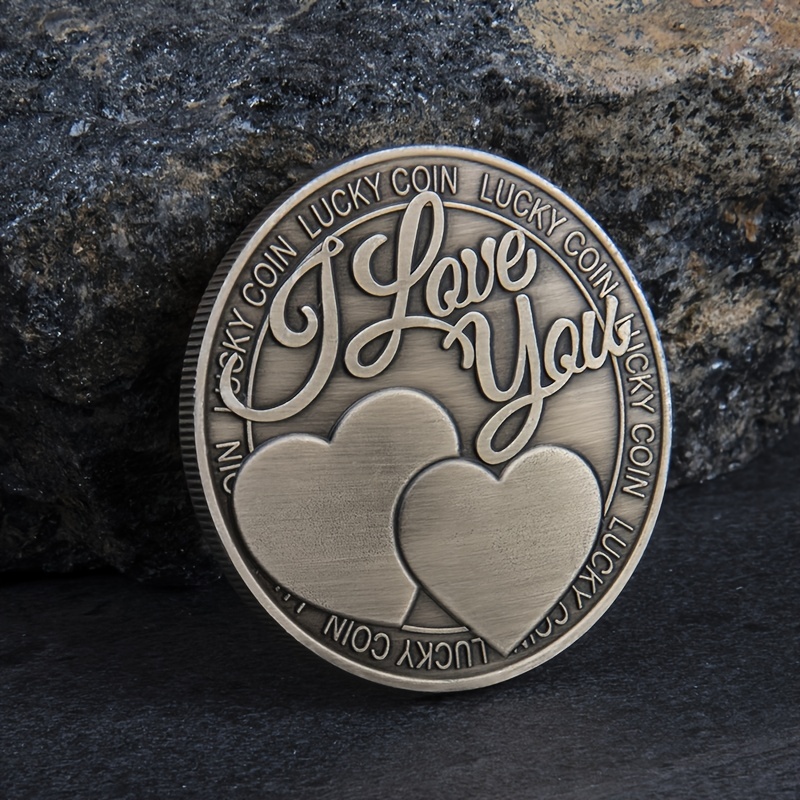 Romantic Lucky Love Coin for Birthdays