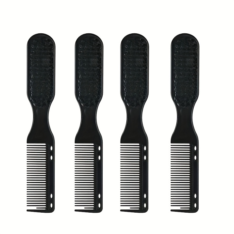4pcs Double Sided Comb Brush Small Beard Styling Brush