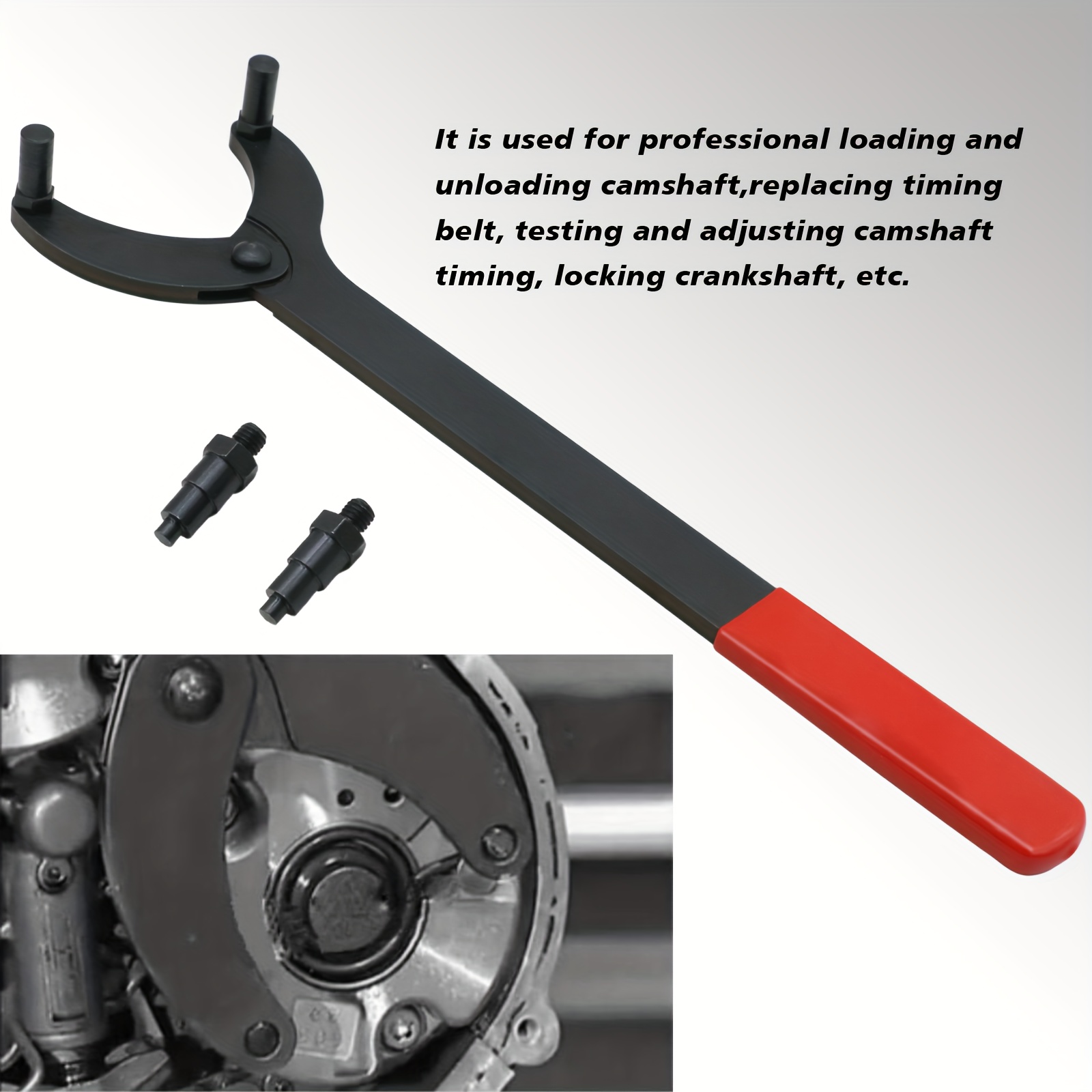Timing Locking Sprocket Adjustable Wrench Camshaft Pulley Holder Tool Belt  for VW Audi Skoda VAG 3036 T10172 - AliExpress