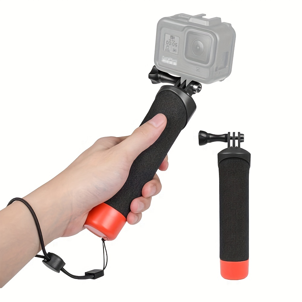 Floating Selfie Stick Monopod Handheld Pole for GoPro 5 4 3+ Silver Black  Camera
