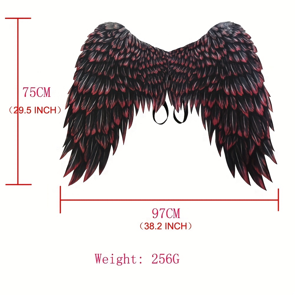1/3 Pcs Halloween Carnival Adult Decorative Non-Woven Dragon Wings, Cosplay Wings Props Role Play Stage Show Devil Wings Dragon Wings,Temu