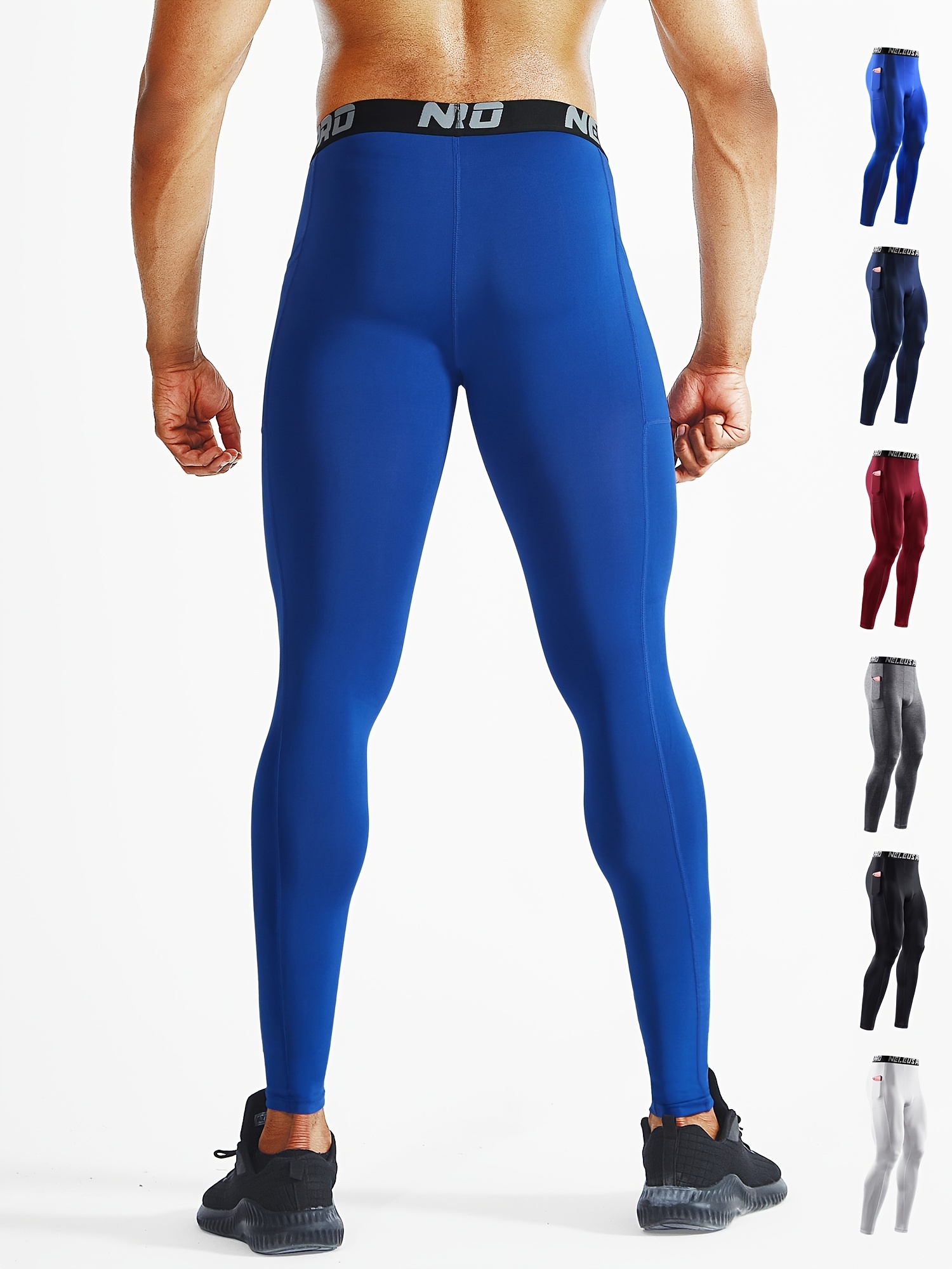 SUPERBODY Men's Compression Cool Dry Sports Tights Pants Running