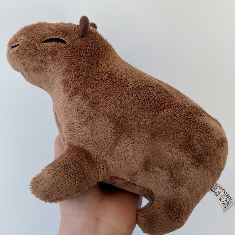 Animal en peluche Capybara en peluche marron super doux – - Temu