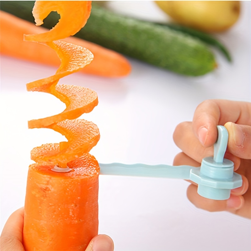 1pc Manual Spiral Screw Slicer Blade Hand Slicer Cutter Potato Carrot  Cucumber Vegetables Spiral Knife Kitchen Accessories Tools for  restaurants/super